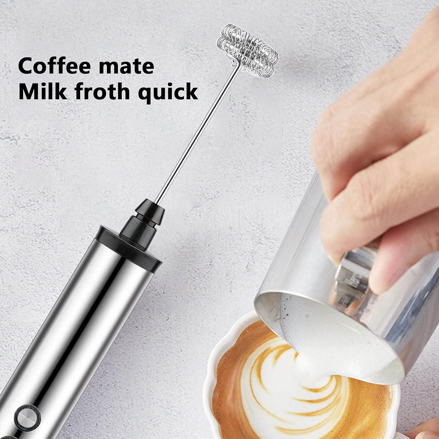 Kitchen Appliances For Restaurant - Pengaduk Susu Elektrik Genggam 3 in