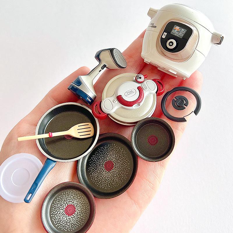 Kitchen Appliances In Japanese - KENELEPHANT Mainan Kapsul Peralatan Dapur Miniatur
