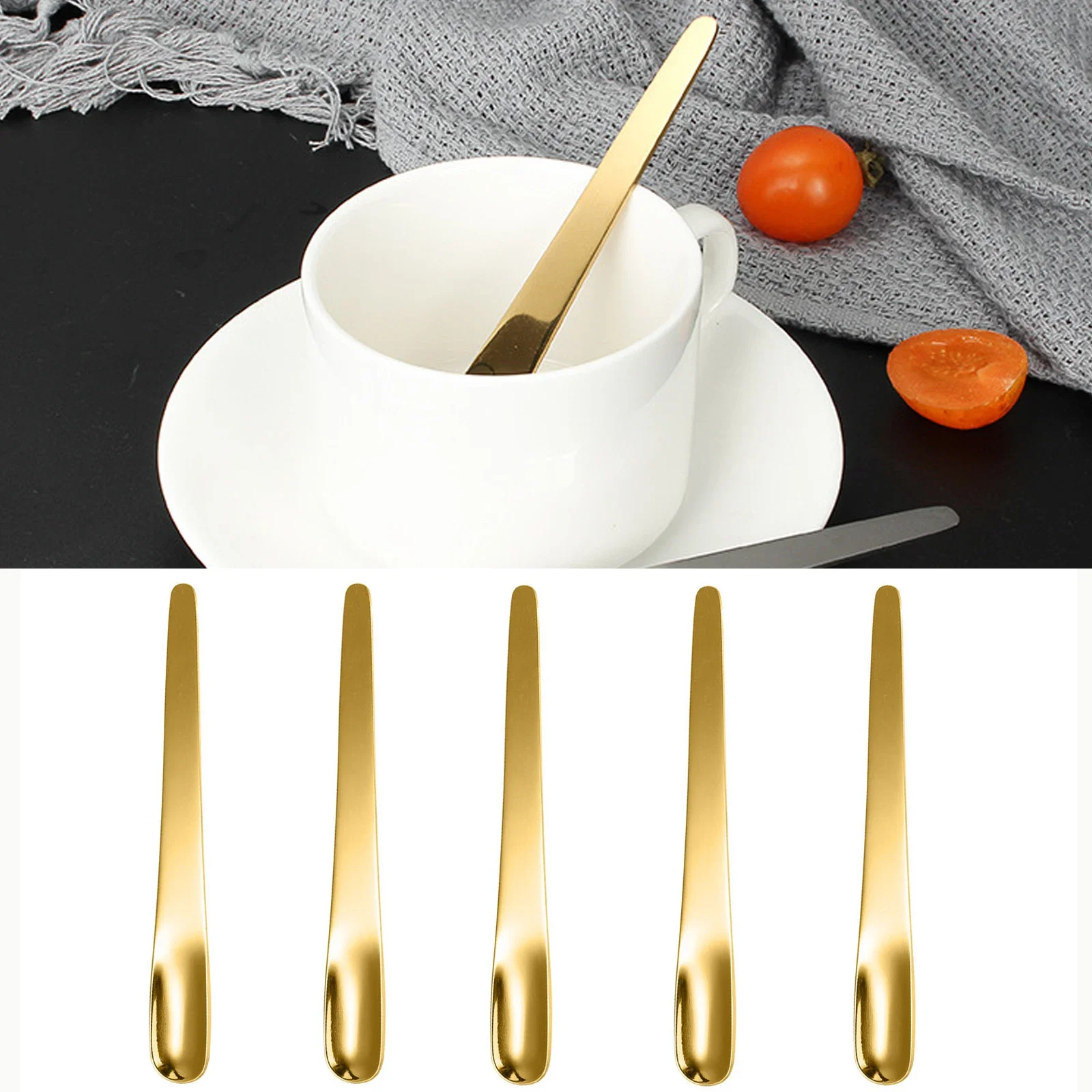 Sendok datar baja tahan karat, - Kitchen Appliances For Restaurant ulasan dan harga